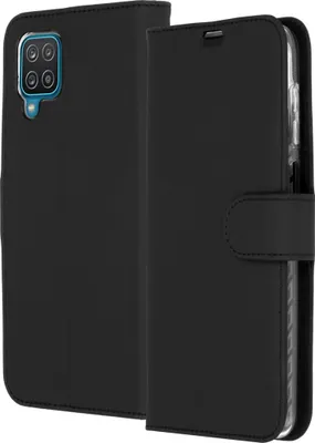 Zdjęcie produktu dla Accezz Wallet Softcase Bookcase dla Samsung Galaxy A12 - Czarny