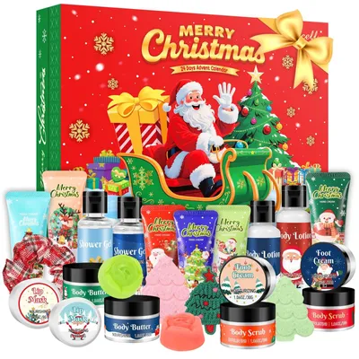 Productafbeelding van Adventskalender voor Schoonheidsproducten met 24 Verwenmomenten