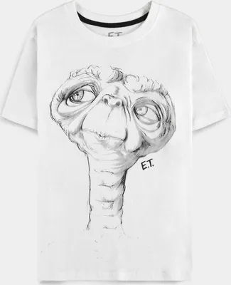 Produktbild von Difuzed - T-Shirt Damen - E.T. (weiß) Shirt XL