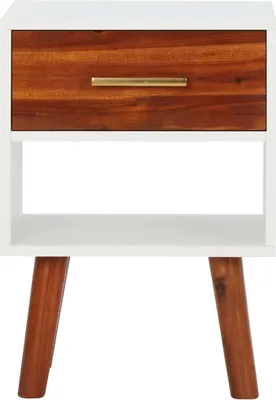Produktbild von vidaXL Nachttisch Akazienholz Massiv 40x30x57 cm