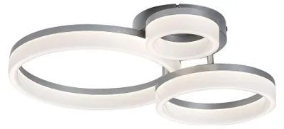 Obrázok produktu pre Rabalux Chrómové stropné LED svietidlo Amilia 510mm 24W CCT 71387