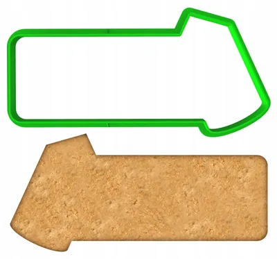 Obrázek produktu pro Šablona na vykrajování sušenek ve tvaru Monstra na sušenky, 2 kusy, pro školu, 12 cm