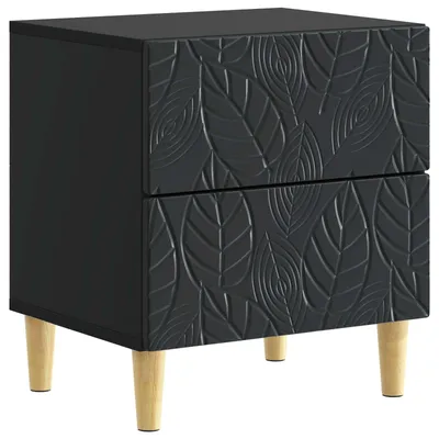 Obrázek produktu pro Noční stolek Černá 43 x 34,5 x 48 cm Kompozitní dřevo