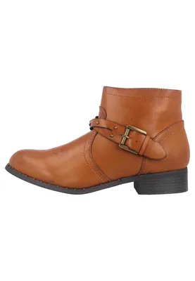 Zdjęcie produktu dla Buty za kostkę dla kobiet w kolorze brązowym