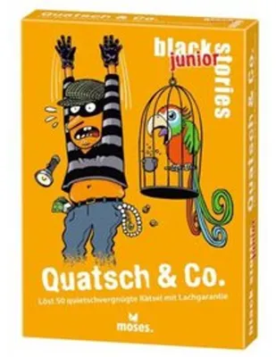 Produktbild von moses. black stories junior Quatsch & Co.