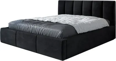 Produktbild von Polsterbett LISI 140 x 200  plus Matratze und Bettkasten. Möbel vom Hersteller- Handarbeit! Bett Komplett-Set mit Matratze,Bettkasten, Lattenrost & Kopfteil. Modern und robust. Elegantes Bett mit massives Kopfteil und kristallähnlichen Knöpfen.