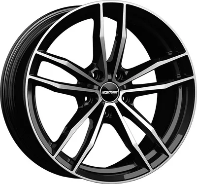 Produktbild von 20 Zoll Alufelge GMP swan 20"x9.5" 5x114.3 PCD ET42 64.1mm Felge Schwarz
