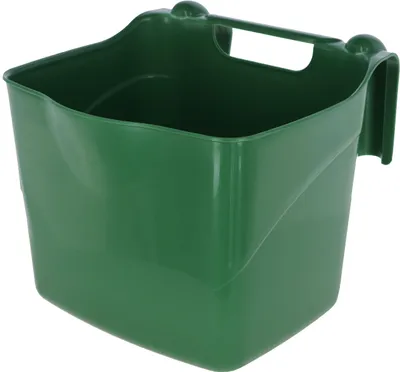 Produktbild von Kerbl Futtertrog zum Einhängen, grün HangOn, ca 22ltr.