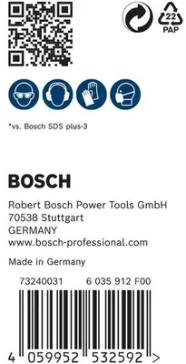 Produktbild von EXPERT SDS plus-7X Hammerbohrer-Set, 10x100x165 mm, 30-tlg.