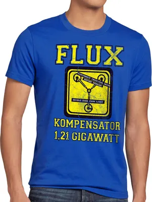 Produktbild von style3 Flux Kompensator Herren T-Shirt Game Gamer Zukunft Zurück Zeitreise