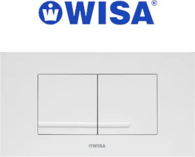Produktbild von Wisa Betätigungsplatte XT Kantos DF weiß