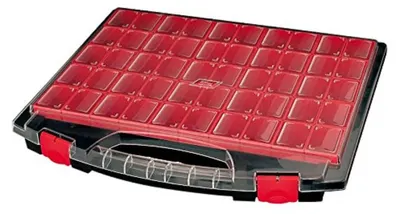 Immagine prodotto di Sell-Out TAYG - SORTIMENTSKASTEN - 430 x 370 x 55 mm - 50 HERAUSNEHMBARE FÄCHER