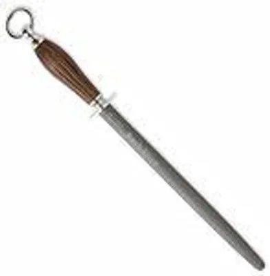 Obrázok produktu pre F. DICK Wetzstab DarkNitro Wetzstahl 30cm Messerschärfer oval - 71103302