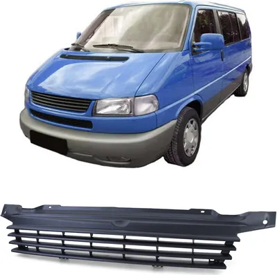 Zdjęcie produktu dla Kratka chłodnicy sportowa BLACK MATT do VW T4 IV Caravelle / Multivan od