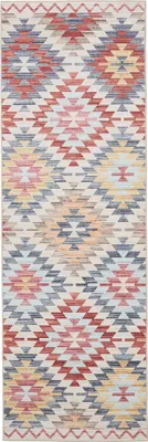 Productafbeelding van Interiyou Wasbaar vloerkleed Gent, meerkleurig/beige, 80x240 cm
