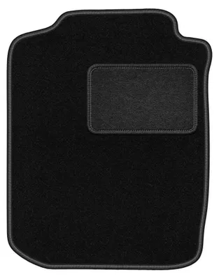 Produktbild von Fahrermatte Velours für Toyota Corolla E11 1997-2001 (Schrägheck) – 1-tlg, Schwarz, passgenau – Wielganizator LUX