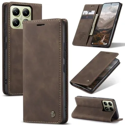 Produktbild von Caseme Handyhülle für Xiaomi Xiaomi 14 T Pro Dunkelbraun
