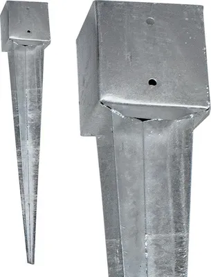 Produktbild von Einschlaghülse Bodenhülse 900 mm Einschlagbodenhülse Bodenanker 141 x 141 mm