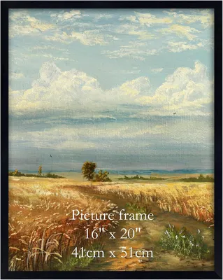 Produktbild von Bilderrahmen Giftgarden, Bilderrahmen, 40 x 50 cm, schwarzer PVC-Wandrahmen, Heimdekoration, 1 Stück