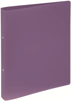 Produktbild von Ringbuch A4 25mm lila PP 2 Ringe Packung mit 12 Stück