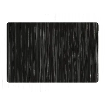 Produktbild von Zeller Platzset "Metallic", Kunststoff, schwarz, 43,5 x 28,5 cm (1 Stück)