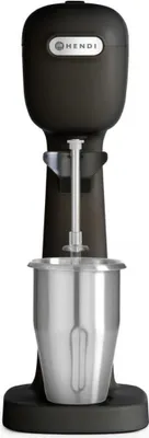 Produktbild von HENDI Milkshake Mixer BPA-frei - Design by Bronwasser, Schwarz, 230V/400W, 170x196x(H)490mm