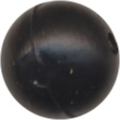Produktbild von FTM Gummiperlen schwarz - Perlen, Größe/Packungsinhalt:10mm / 10 Stk.