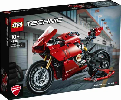 Zdjęcie produktu dla LEGO Technic Ducati Panigale V4 R Model Set, Zestaw do budowania, 10 lat(a), 646 szt., 880 g