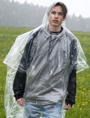 Produktbild von BasicNature Festival / Notfall Poncho, klar