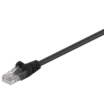 Produktbild von Goobay 68644, 1 m, Cat5e, U/UTP (UTP), RJ-45, RJ-45, Schwarz