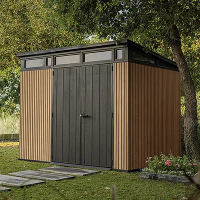 Immagine prodotto di Newberry - Casetta da Giardino, 277x218x226h cm Marrone Noce