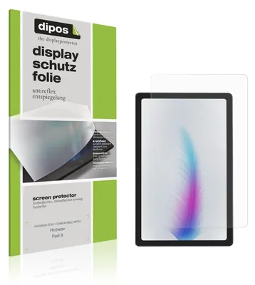 Produktbild von 2x Schutzfolie für Hotwav Pad 8 matt Displayschutzfolie Folie Display Schutz dipos
