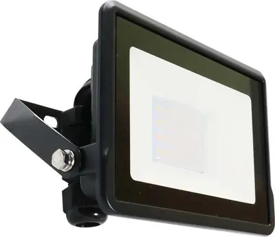 Produktbild von Schwarze LED-Flutlichter - Samsung - IP65 - 20W - 1510 Lumen - 6500K - 5 Jahre