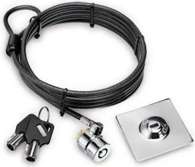 Image de Hamlet XNBTLOCK20K Antivol à câble noir 2 m