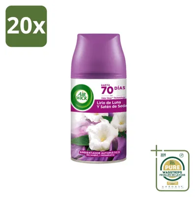 Produktbild von 20 x Air Wick Freshmatic Nachfüller - Mondlilie - 250 ml - Vorratspackung - 20 Stücke