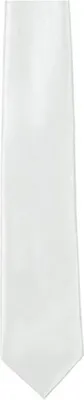Produktbild von Twill Tie / 144 x 8,5cm - Farbe: White - Größe: 144 x 8,5cm