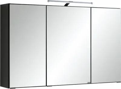 Produktbild von Florida 3D Spiegelschrank inkl. Beleuchtung, graphitgrau