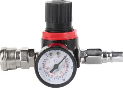 Produktbild von 1/4" Luftdruckregler-Manometer-Regelventil -Kompressor für Spritzpistole