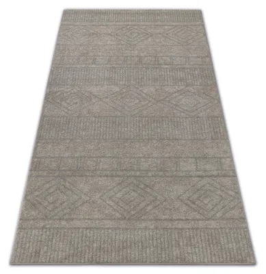 Produktbild von Teppich SOFT 8040 AZTEC BOHO sahne / hellbeige beige 120x170 cm