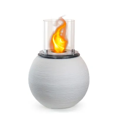 Obrázok produktu pre DIVINA FIRE DF95269, Voľne stojaci krb,etanol, Biela, Vnútorná / vonkajšia, 4 - 5 h, 1,5 L
