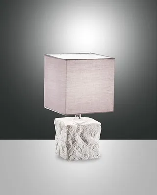 Produktbild von Fabas Luce Tischleuchte Adda E14 290x150mm Weiß
