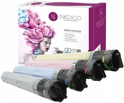 Produktbild von INKDIGO Toner-Set TN-216 für Konica Minolta Bizhub C220 C280