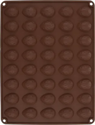 Produktbild von Orion Silikonbackform / Backform NÜSSE für Kekse Pralinen 40 Stück