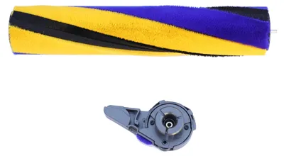 Ersatz-Bürstenrolle + Endkappe für Dyson V8/V10/V12/V15