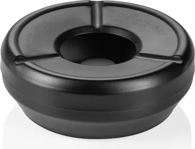 Produktbild von Windaschenbecher Ø 9,5 cm schwarz Edelstahl