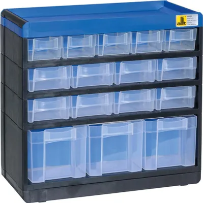 Image de Allit VarioPlus Kleinteilemagazin schwarz 30,0 x 13,5 x 28,5 cm