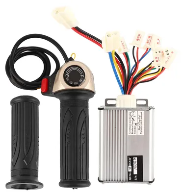 Image de Kit contrôleur pour vélo électrique à moteur sans balais, scooter 48 V, 1000 W et poignées tournantes