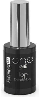 Immagine prodotto di Excellent PRO | One Coat Top Shine & More - 11g - Alta brillantezza - Sigillatura UV - Resistente ai graffi e di lunga durata