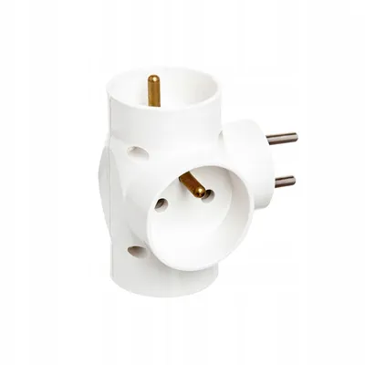 Immagine prodotto di Sdoppiatore elettrico a tre vie 3x2P+Z