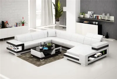Produktbild von Ecksofa U Form 343/282 x 97 x 98 cm
